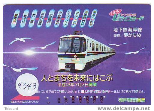 Trein (4343) Train Trenes Zug Eisenbahn Locomotive Locomotif Japon - Treinen