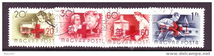 Hungary B211+  (o)  RED CROSS - Used Stamps