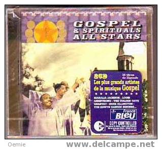 GOSPEL  &  SPIRITUALS   ALL  STARS    38  TITRES  DOUBLE CD LES PLUS GRANDS ARTISTES DE LA MUSIQUE GOSPEL - Religion & Gospel