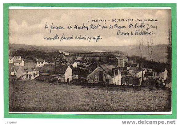 PENHARS -- Moulin Vert - Vue Du Coteau - Sonstige & Ohne Zuordnung