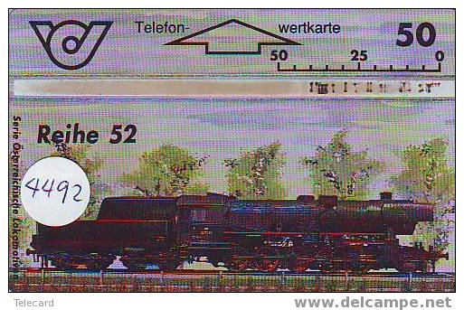 Trein (4492) Train Trenes Zug Eisenbahn Locomotive Locomotif AUSTRIA - Eisenbahnen