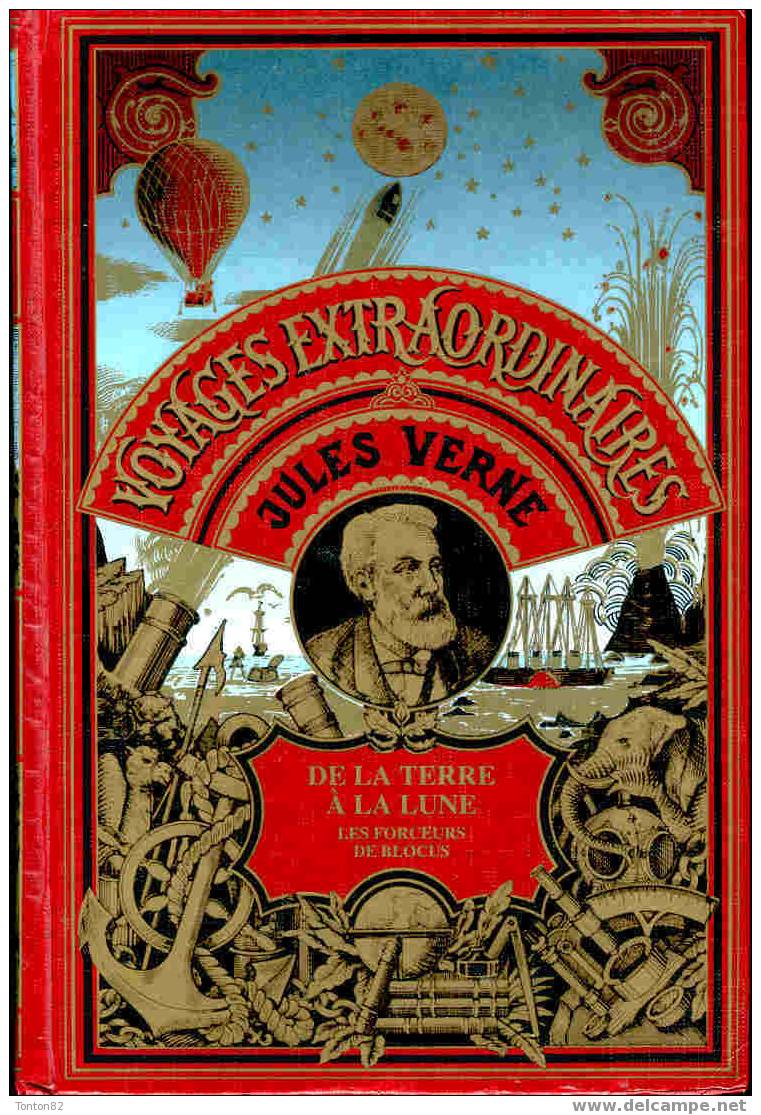 Jules Verne - De La Terre à La Lune / Les Forceurs De Blocus - Delville - Aventure