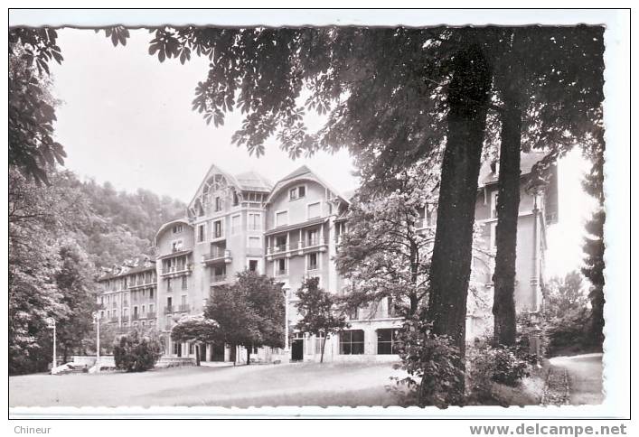 ALLEVARD LES BAINS HOTEL SPLENDID - Allevard