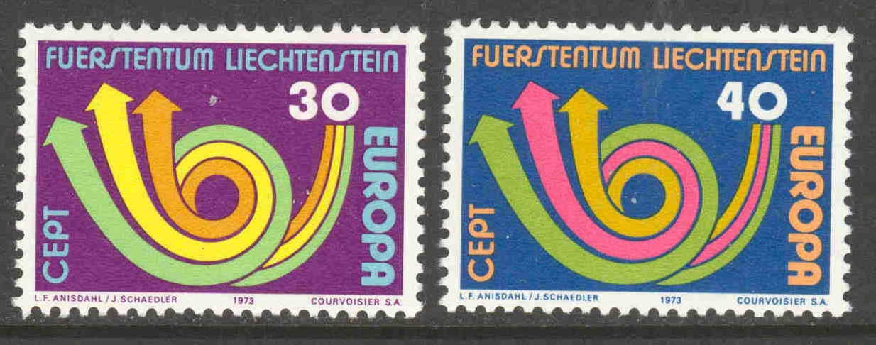 Europa CEPT 1973: Liechtenstein ** - 1973