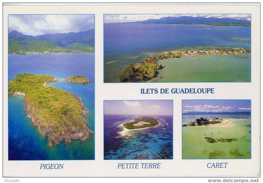 Guadeloupe--Ilets  De Guadeloupe,vues Aériennes(Pigeon,Petite Terre,Caret),cm N°263 éd "Le Photographe"Photo Ph.Giraud - Autres & Non Classés