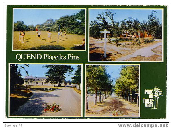 {31855} 80 Somme Quend Plage Les Pins , Parc Du Taille Vent , Multivues - Quend