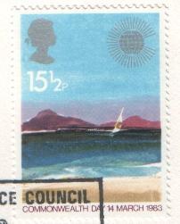 Fdc Gb 1983 Sciences  Climat & Météorologie Illustraton Automne Commonwealth Day Peinture - Klimaat & Meteorologie