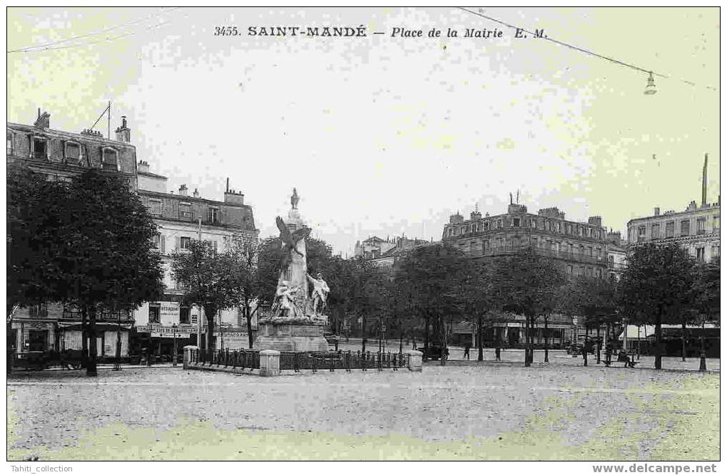 SAINT-MANDE - Olace De La Mairie - Saint Mande