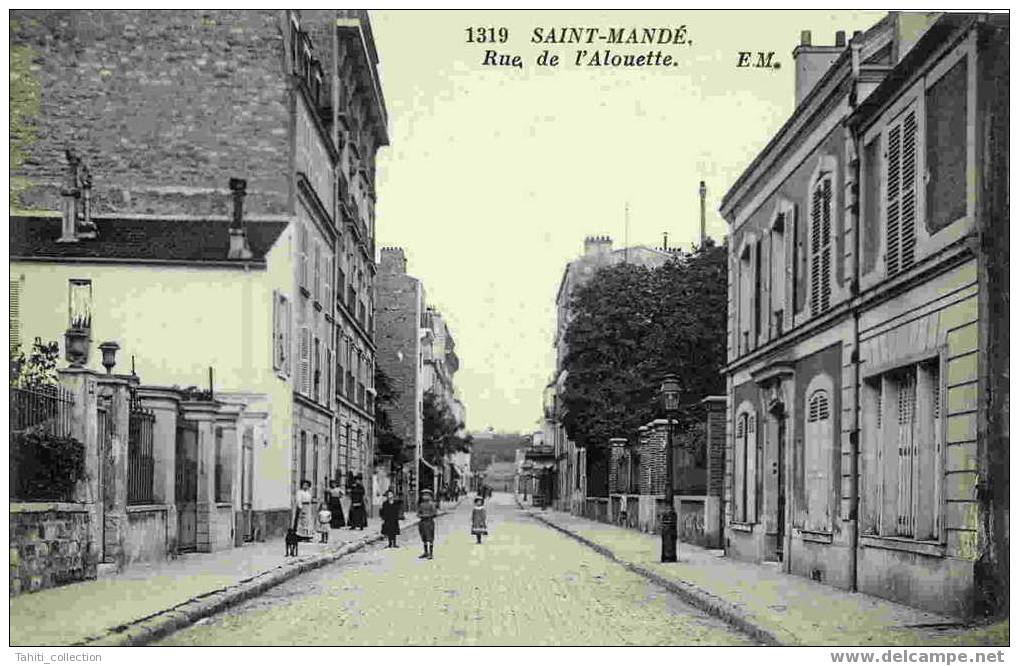 SAINT-MANDE - Rue De L'Alouette - Saint Mande