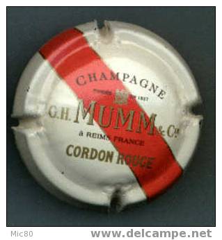 Capsule Champagne Mumm Cordon Rouge - Mumm GH Et Cie