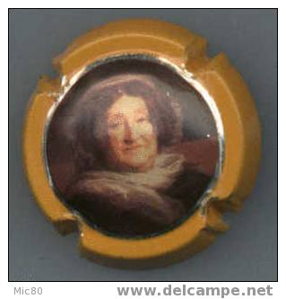 Capsule Champagne Clicquot Portrait Contour Orange - Clicquot (Veuve)