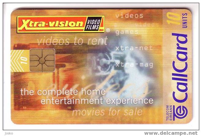 Xtra-vision ( Ireland Card ) - Videos To Rent - Movies For Sale - Film - Films - Irland