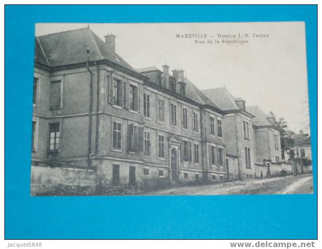 54) Maxéville - Hospice J.B Thiéry - Rue De La République  -  Année 1926 - Edit  Hehn - Maxeville