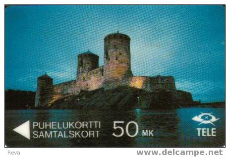 FINLAND 50 U  OLD  CASTLE   GPT  CODE: 5FINA  EARLY CARD   READ DESCRIPTION !! - Finland