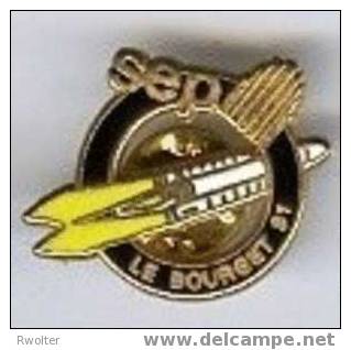 @+ Pin´s SEP Le Bourget 91 (Aerospaciale) - Luftfahrt