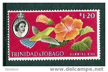 TRINIDAD - 1962 QE II Bird And Flower. Scott 101. Mint Hinged - Trinité & Tobago (1962-...)