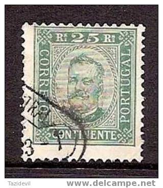 PORTUGAL - 1892 King Carlos 25r, Perf 11.5. Used - Gebruikt