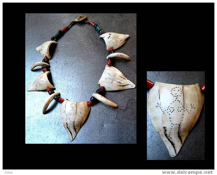 Collier Naga / Naga Shell Necklace - Volksschmuck