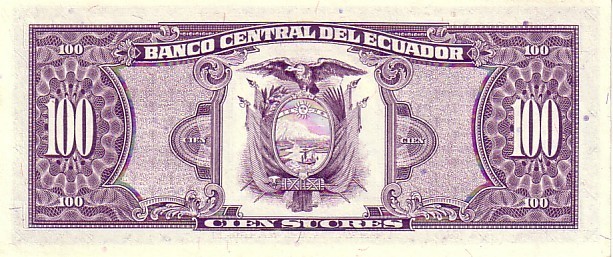 EQUATEUR   100 Sucres   Daté Du 04-12-1992    Pick 123Ab    ***** BILLET  NEUF ***** - Equateur