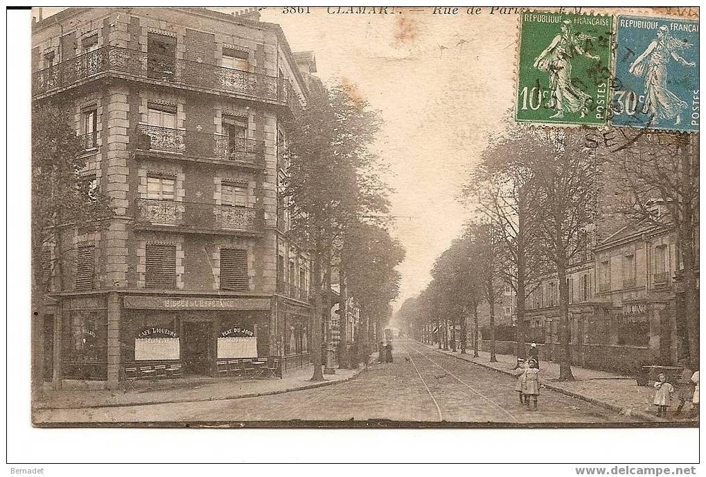 CLAMART....RUE DE PARIS - Clamart