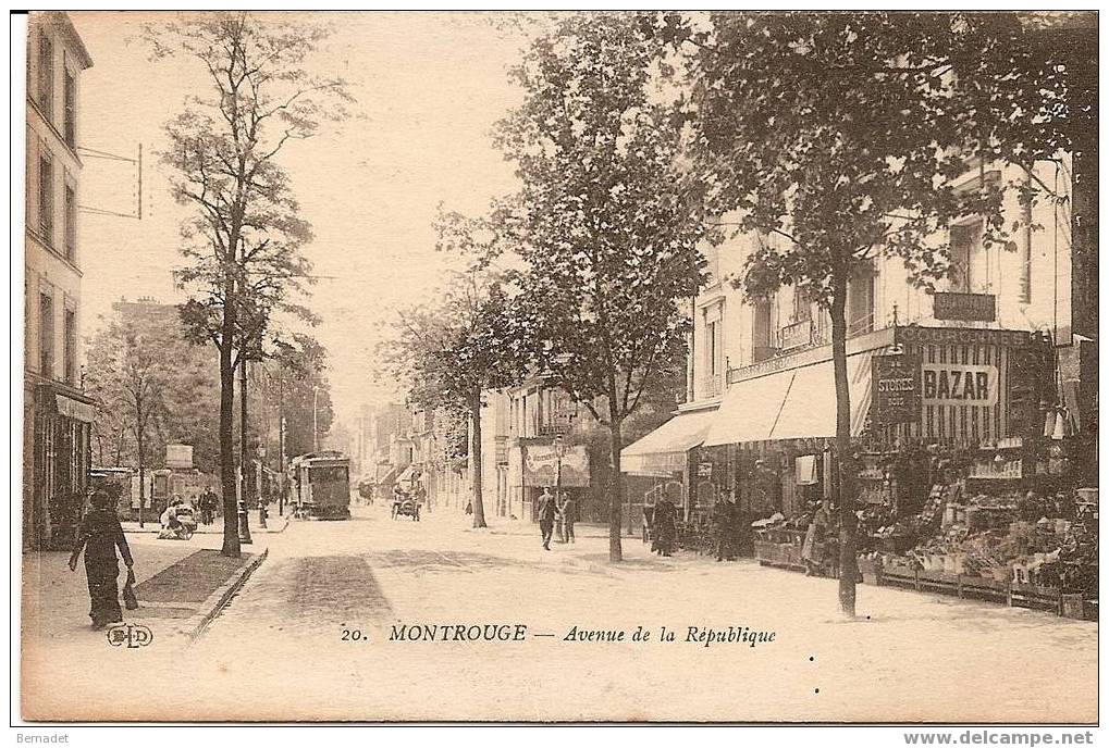 MONTROUGE....AVENUE DE LA REPUBLIQUE - Montrouge