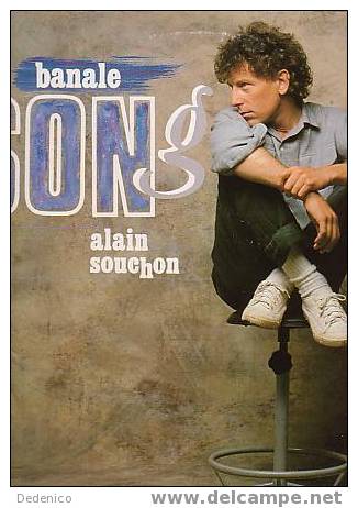 Alain SOUCHON  : MAXI 45 :  " BANALE SONG " Et  " TWIST TRISTE  " - 45 Rpm - Maxi-Single