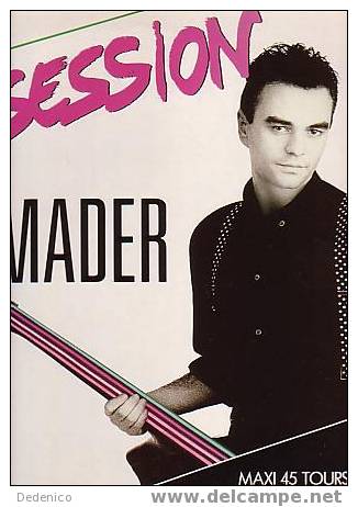 MADER  :  MAXI 45  :  " OBSESSION  " - 45 Rpm - Maxi-Single