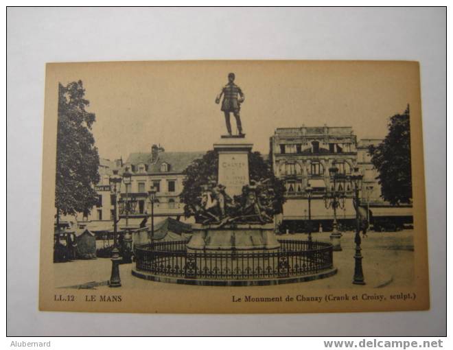 LE MANS. Monument De Chanay. - Malicorne Sur Sarthe