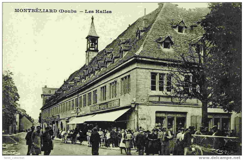 MONTBELLIARD - Les Halles - Montbéliard