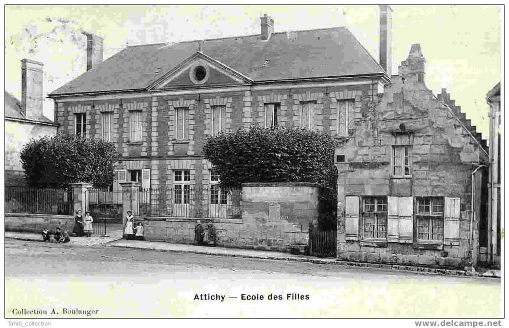 ATTICHY - Ecole Des Filles - Attichy