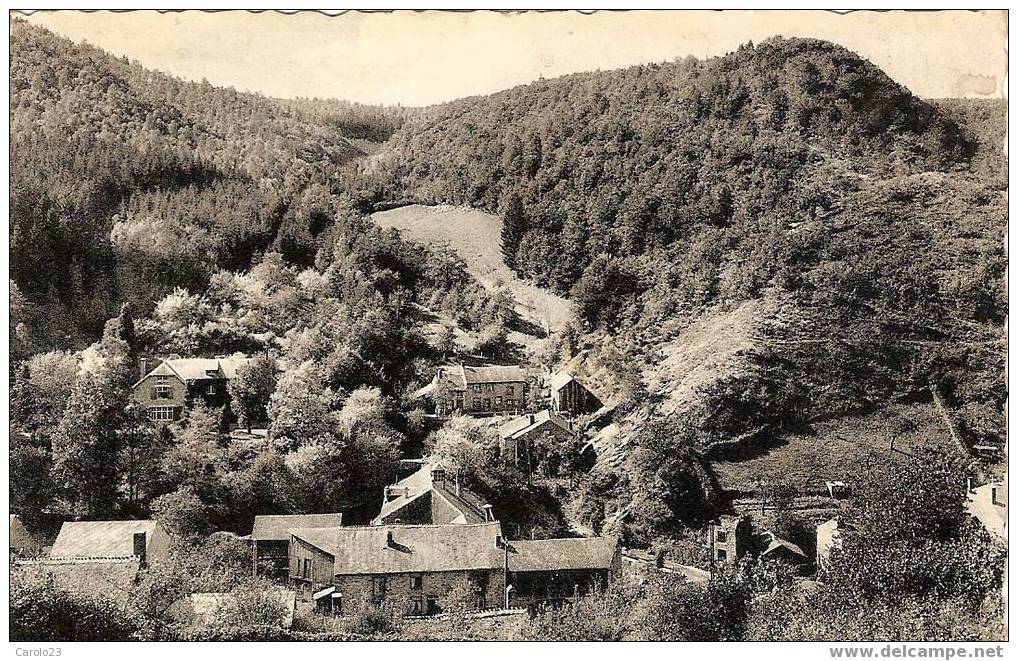 BOHAN S/ SEMOIS : CENTRE DE VACANCES  " LES DOLIMARTS "  LA VERRA ET CHEMIN VERS LES DOLIMARTS - Vresse-sur-Semois