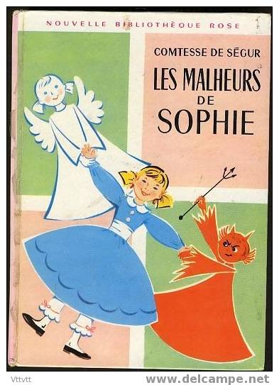 "LES MALHEURS DE SOPHIE" De La Comtesse De Ségur. Edition Hachette N° 26 (1960-1968). Bon état - Bibliotheque Rose