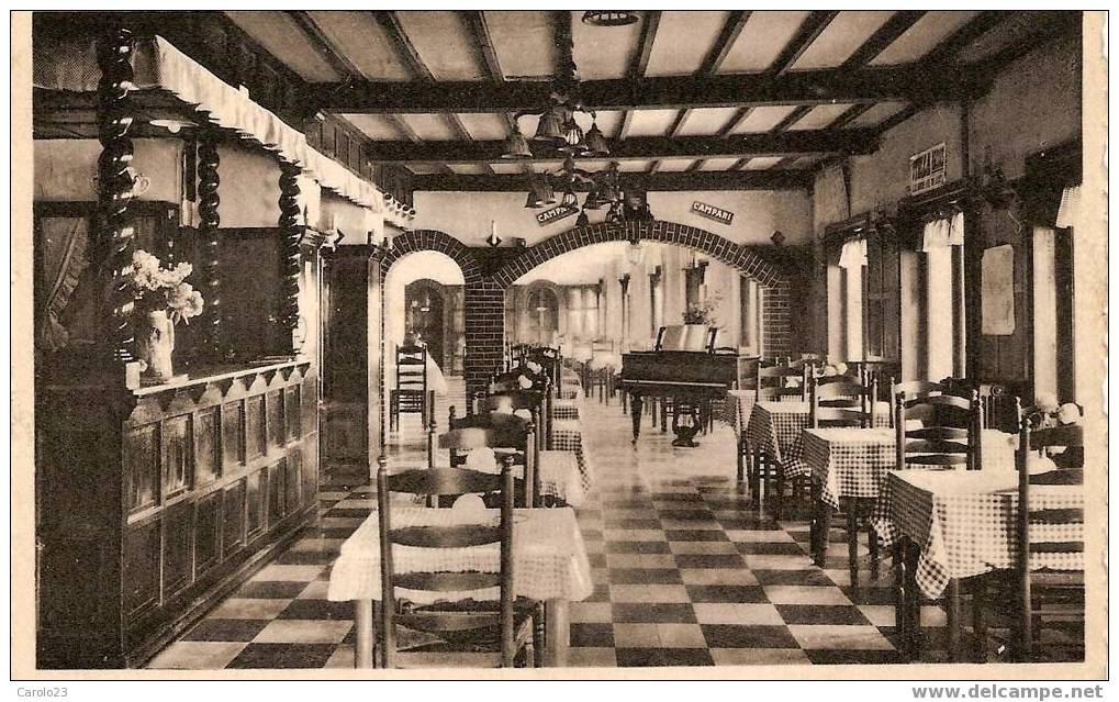 BOUILLON  SUR  SEMOIS : " PANORAMA  HOTEL "   -  VUE  DES  SALLES  DE  L ' HOTEL - Bouillon