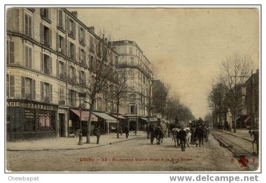 Clichy - Boulevard Victor Hugo Et Rue Poyer - Clichy