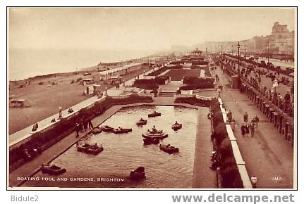 Boating Pool And Gardens  Brighton - Brighton