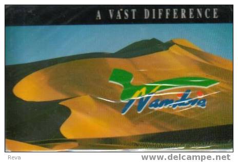 NAMIBIA  R 10   SAND  DUNES  REV. A LAST CARD IN RAND FV  MINT IN BLISTER  CHIP 30   READ DESCRIPTION !! - Namibië