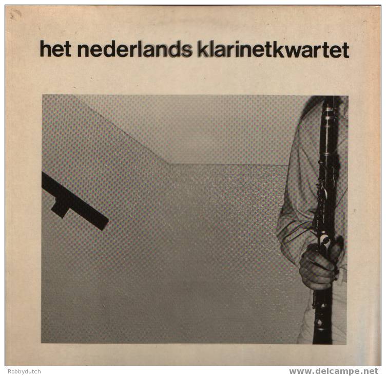 * LP * HET NEDERLANDS KLARINETKWARTET (Hand Signed) Ex-!!! - Handtekening