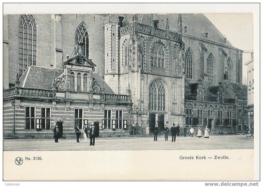 Zwolle Groote Kerk Animé (y549) - Zwolle