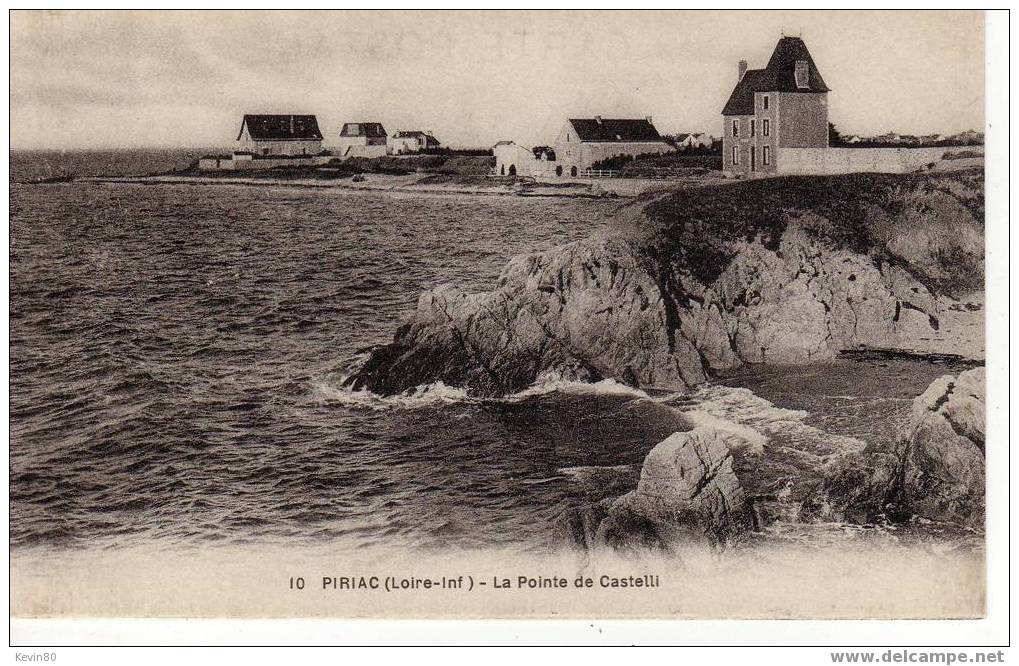 44 PIRIAC La Pointe De Castelli - Piriac Sur Mer