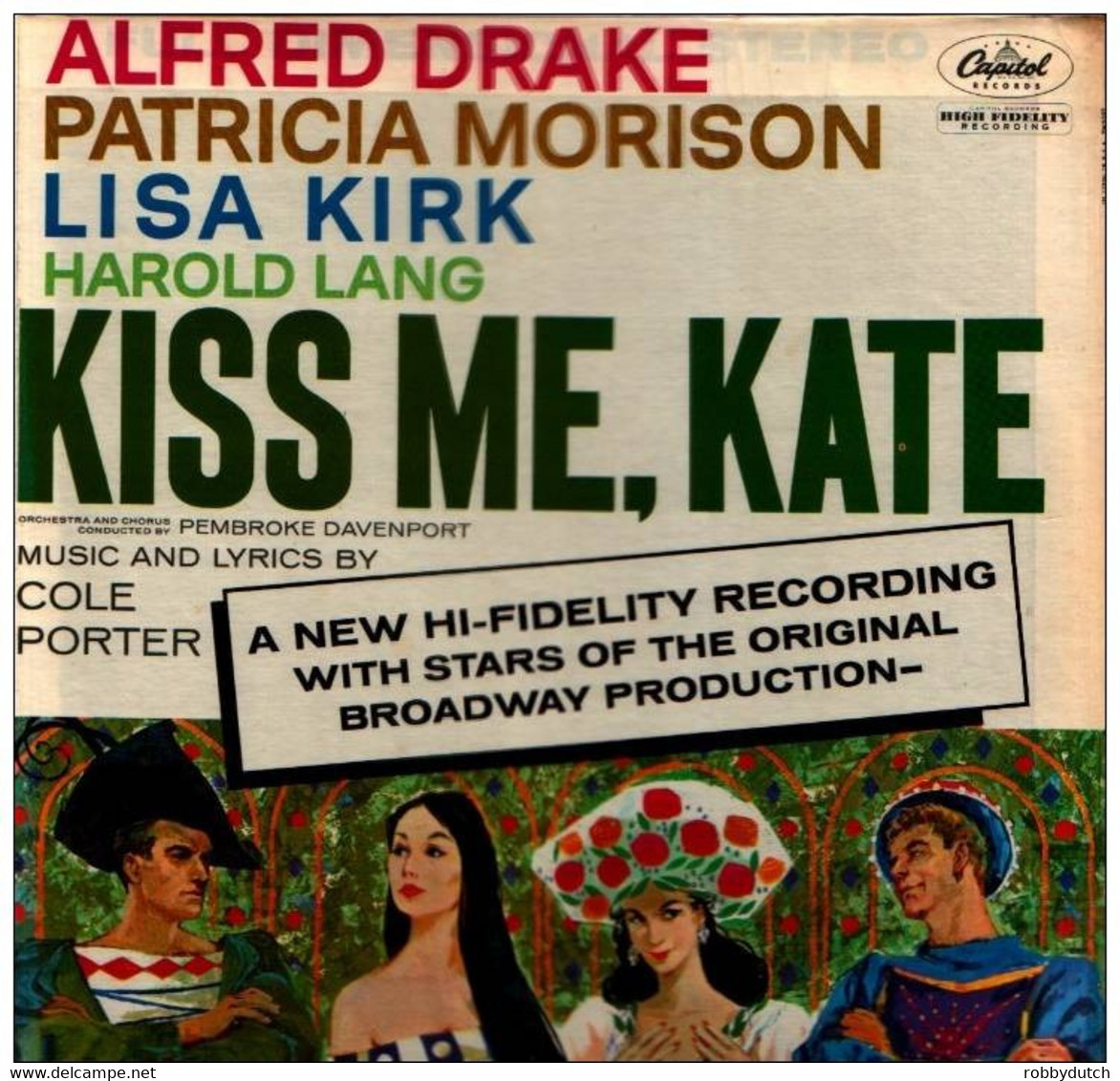 * LP * COLE PORTER - KISS ME KATE (USA 1961 EX!!!) - Musicals