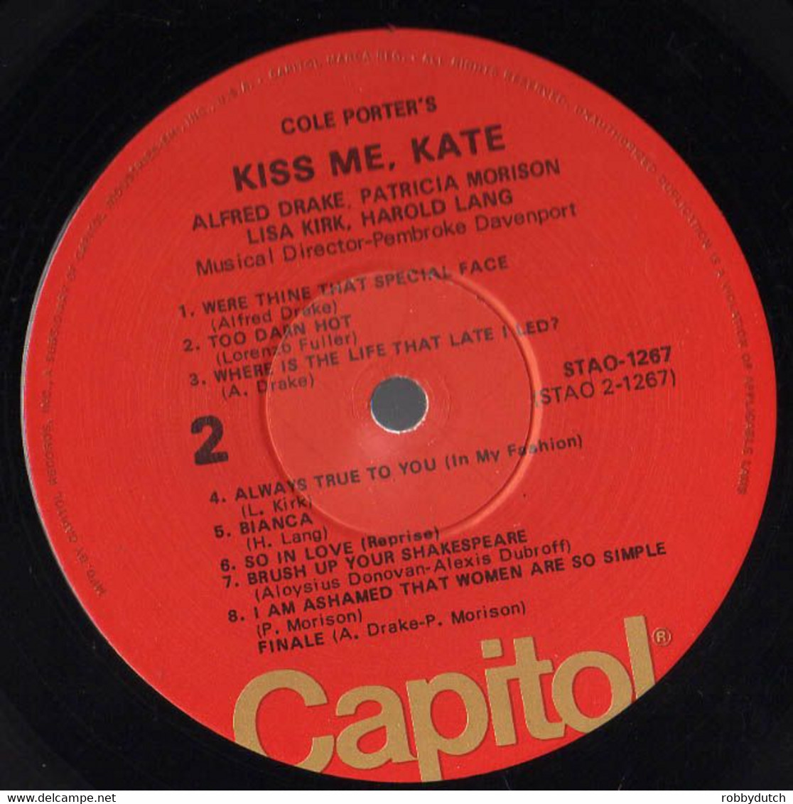 * LP * COLE PORTER - KISS ME KATE (USA 1961 EX!!!) - Musicals