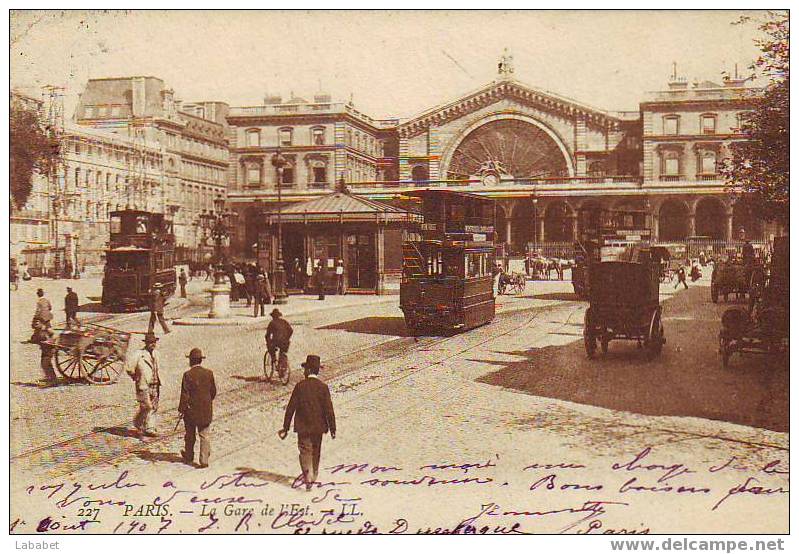 GARE DE L EST - Arrondissement: 10