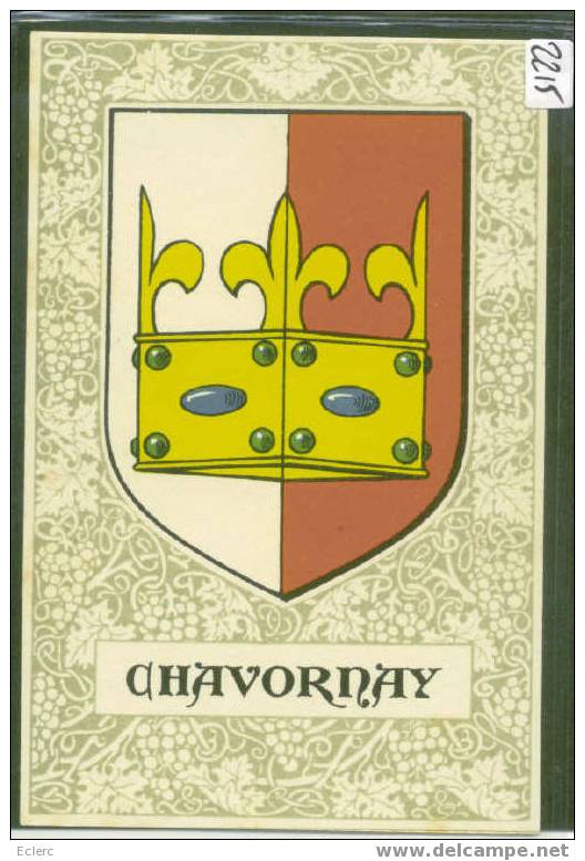 DISTRICT D´ORBE ///  CHAVORNAY - ARMORIAL  - TTB - Chavornay