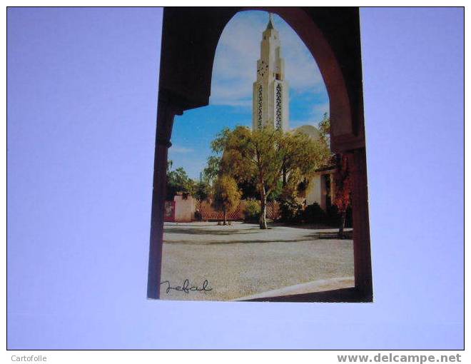 (342) - 1 - Carte Postale Sur Colomb Bechar L'église - Bechar (Colomb Béchar)