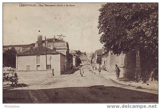 LEROUVILLE   RUE NATIONALE  1912 - Lerouville