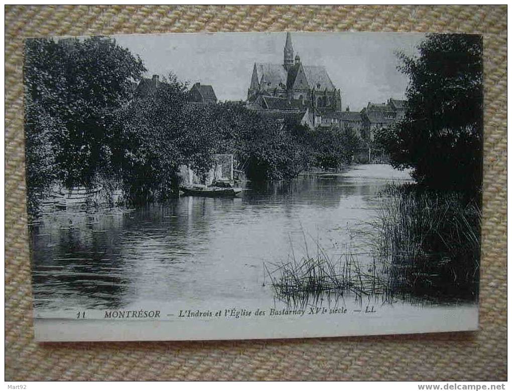 37 MONTRESOR INDROIS EGLISE DES BASTARNAY - Montrésor