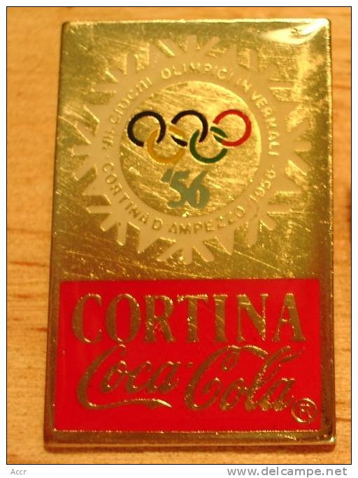 Lot 6 Pin's Coca Cola : Jeux olympiques d'hiver 1948 à 1976 _ JO _ winter olympics games