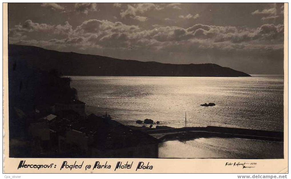 SERBIE MONTENEGRO Hercegnovi, Pogled Parka Hotel Boka, Ed Laforest, 1937 - Serbie