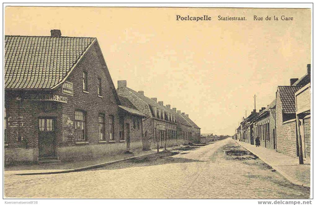 POELCAPELLE - STATIESTRAAT - Langemark-Poelkapelle