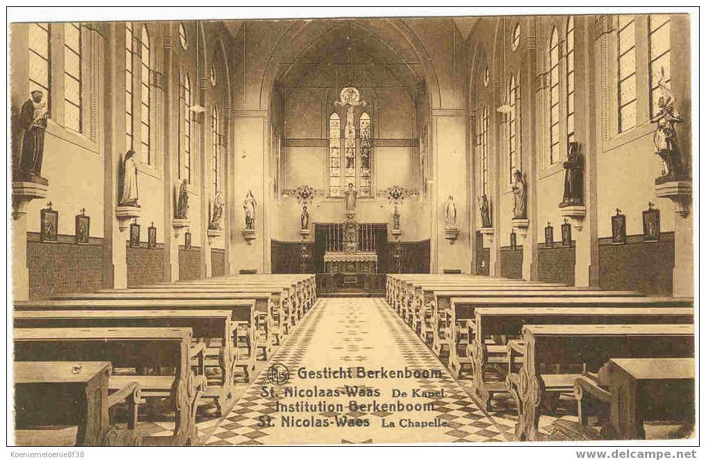 ST-NICOLAAS WAAS  -   DE KAPEL  GESTICHT BERKENBOOM - Sint-Niklaas